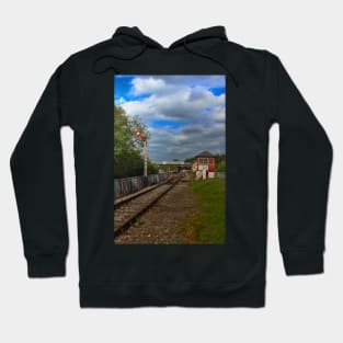 Orton Mere Station and signal box Hoodie